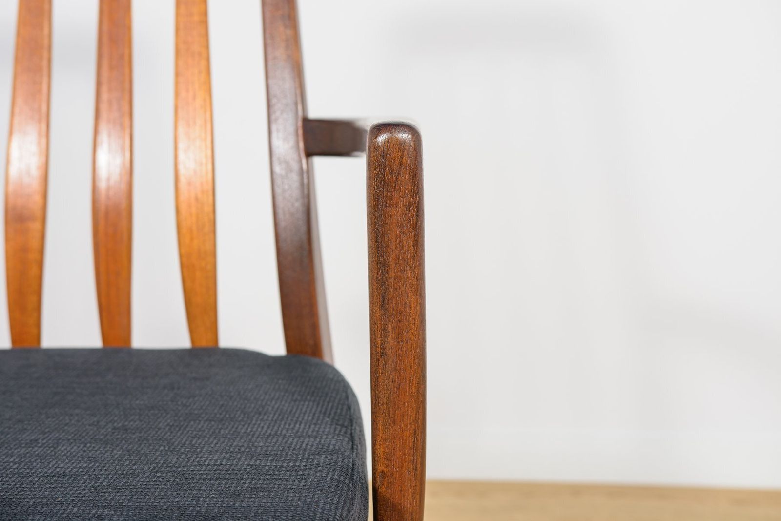 photo vintage Mid Century Teak Dining Chairs, United Kingdom, 1960s, Set Of 6