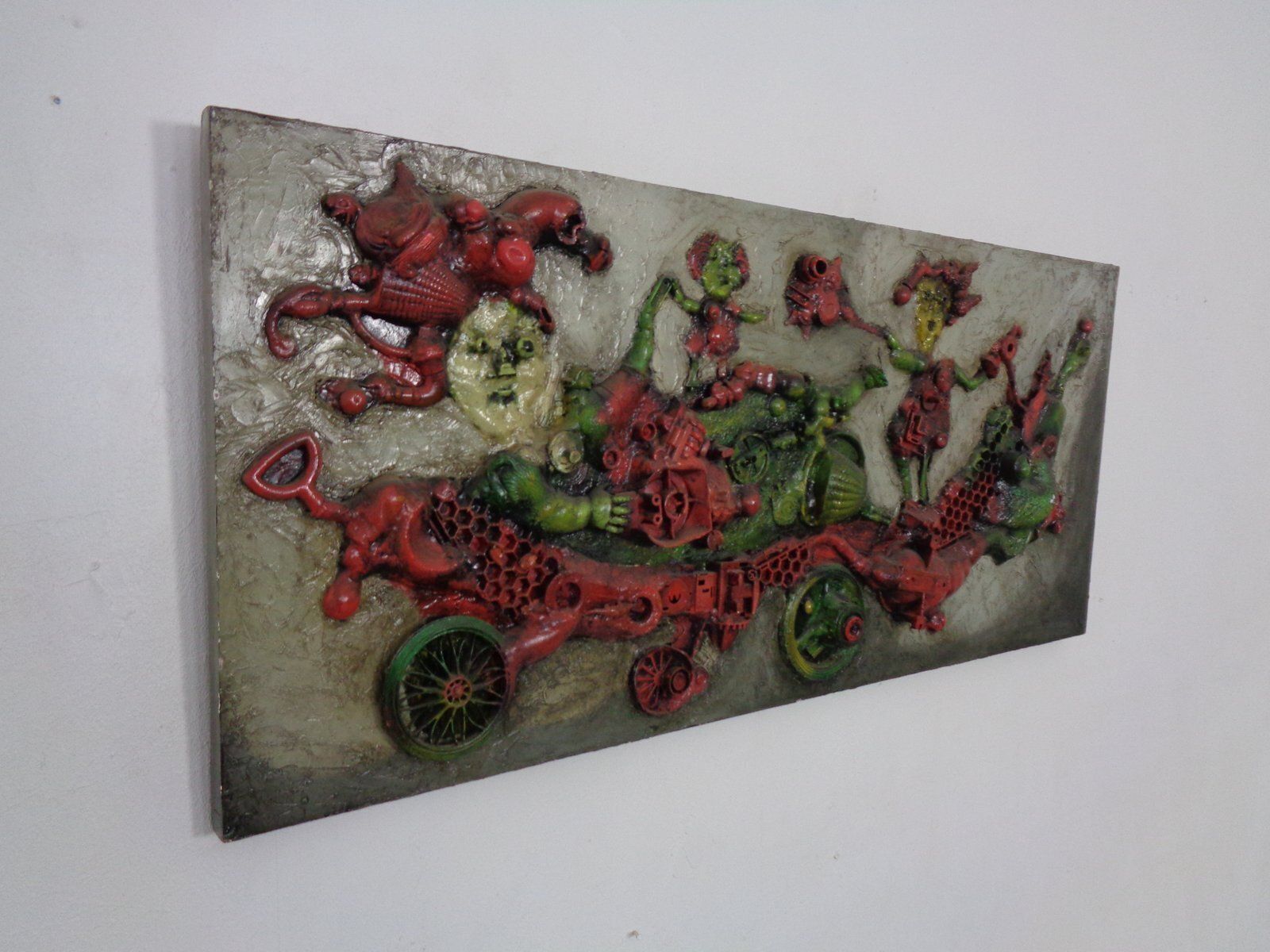Art Work Wall Relief From Reinaldo Eckenberger, Brazil, 1974 photo furniture