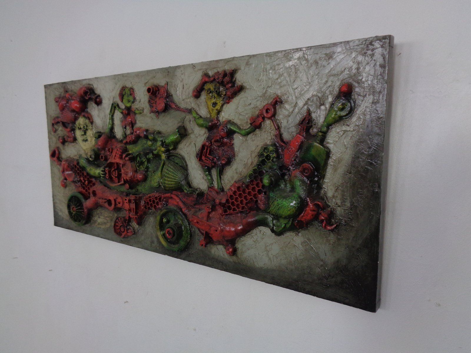 Art Work Wall Relief From Reinaldo Eckenberger, Brazil, 1974 photo for sale