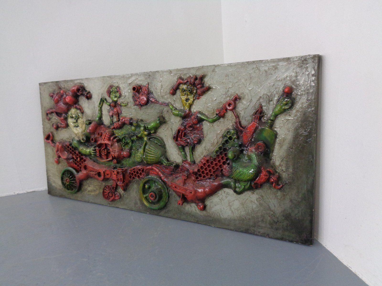 Art Work Wall Relief From Reinaldo Eckenberger, Brazil, 1974 photo buy