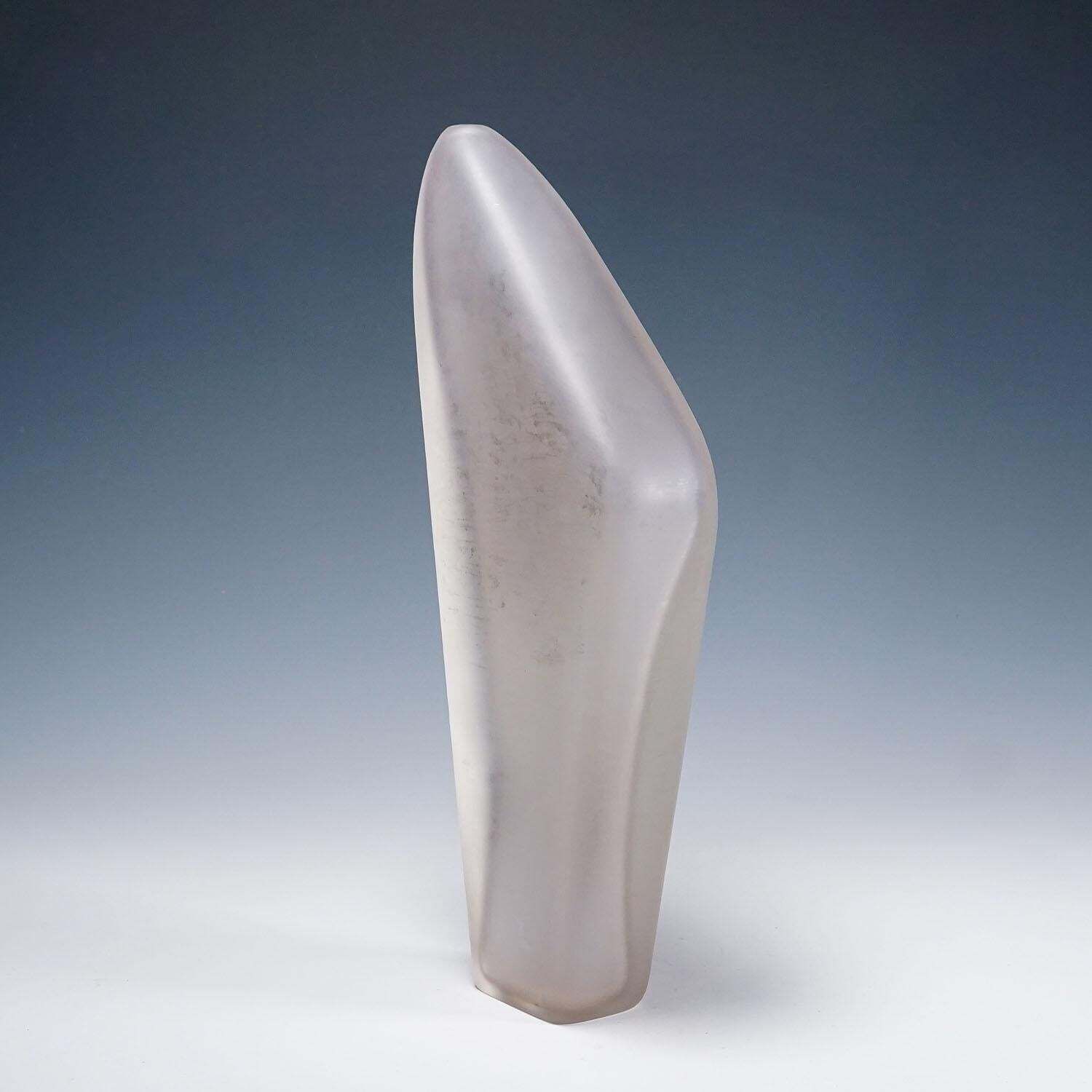Napoleone Martinuzzi For Alfredo Barbini Art Glass Vase 1962 photo for sale