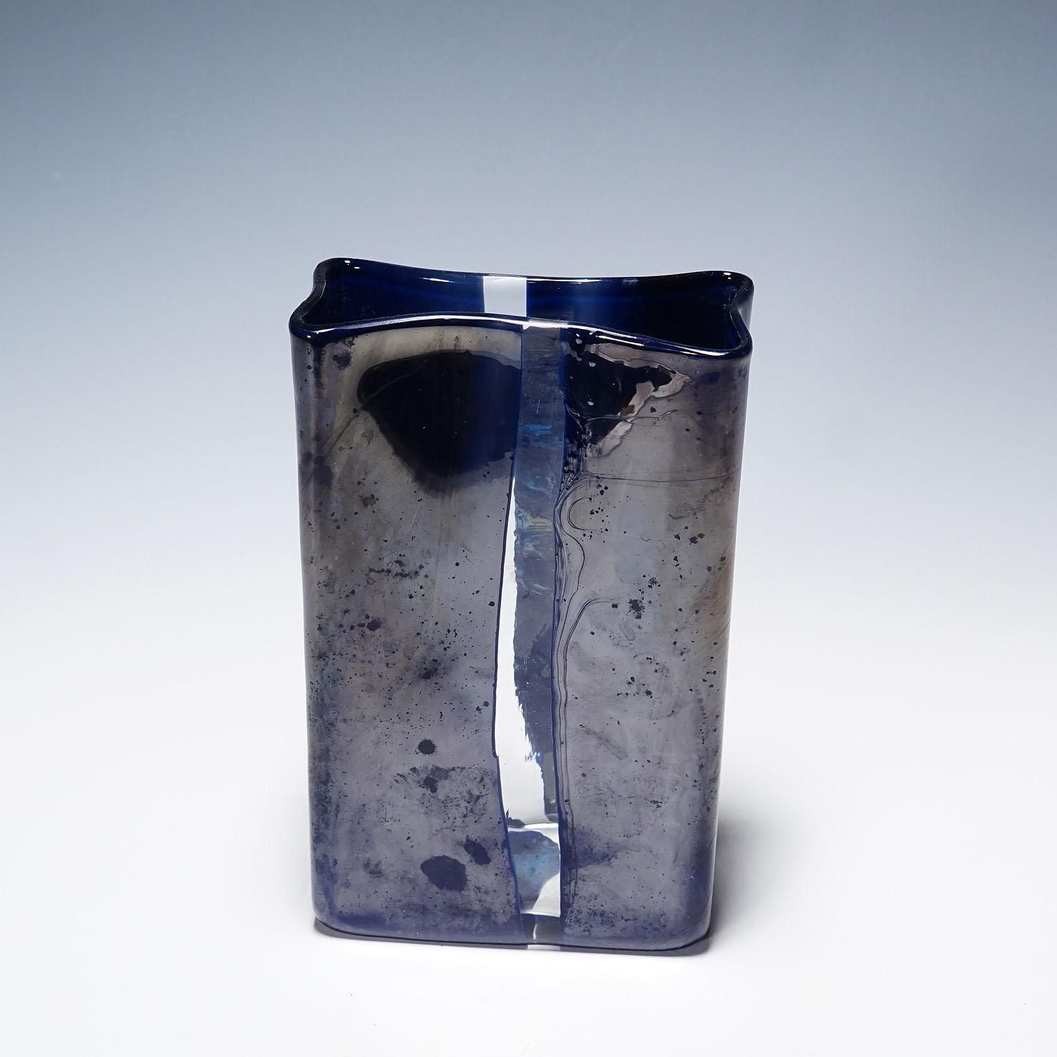 Murano Art Glass Vase Scolpiti By Toni Zuccheri For Venini 1967 photo vinterior