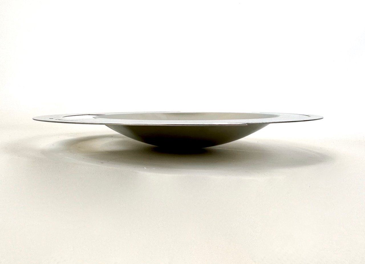 Stainless Steel Bowl By Julie Chamberlain For Amc Art Line, 1990s photo for sale