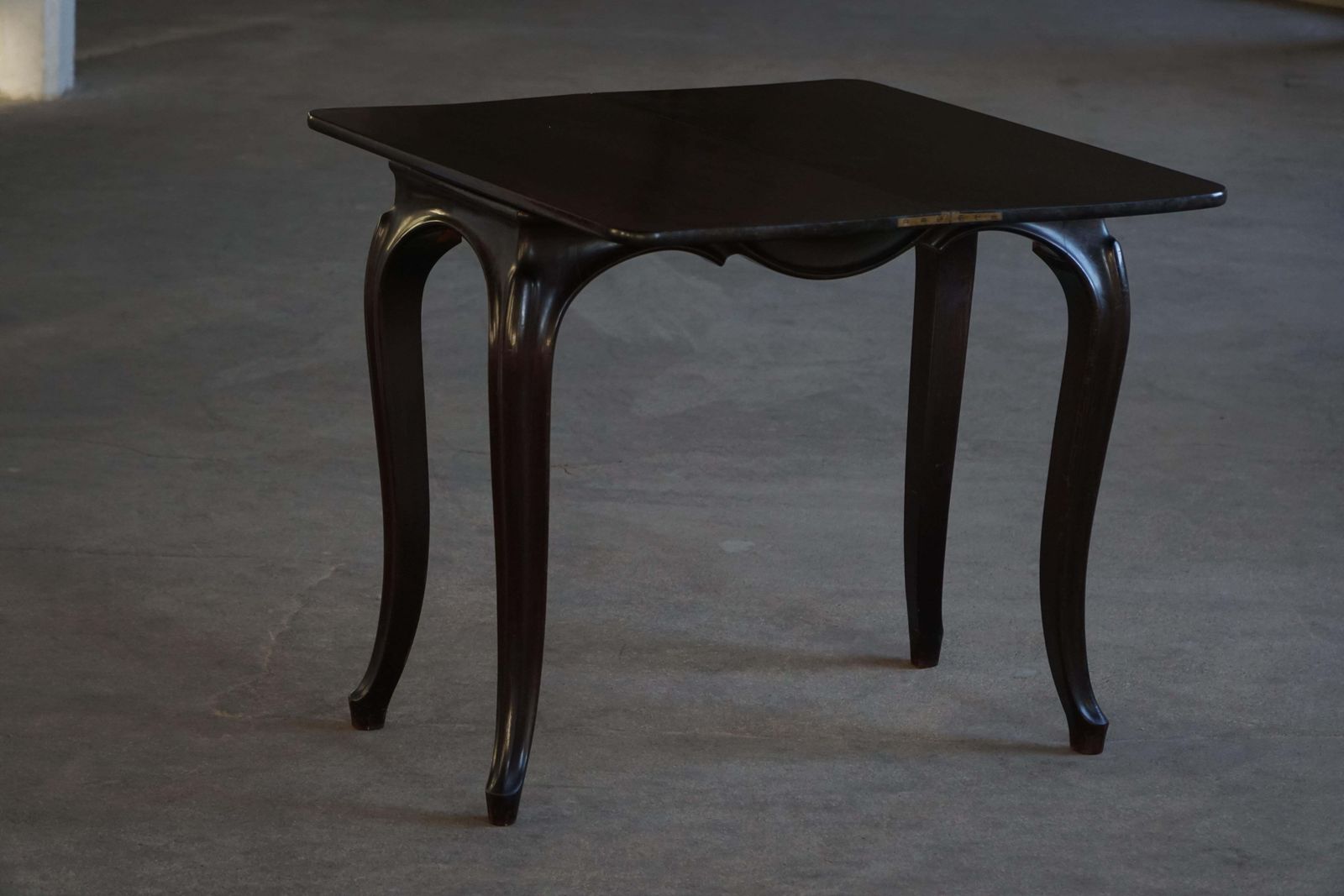 photo buy English Rococo Revival Folding Table / Game Table In Wood, 19th Century