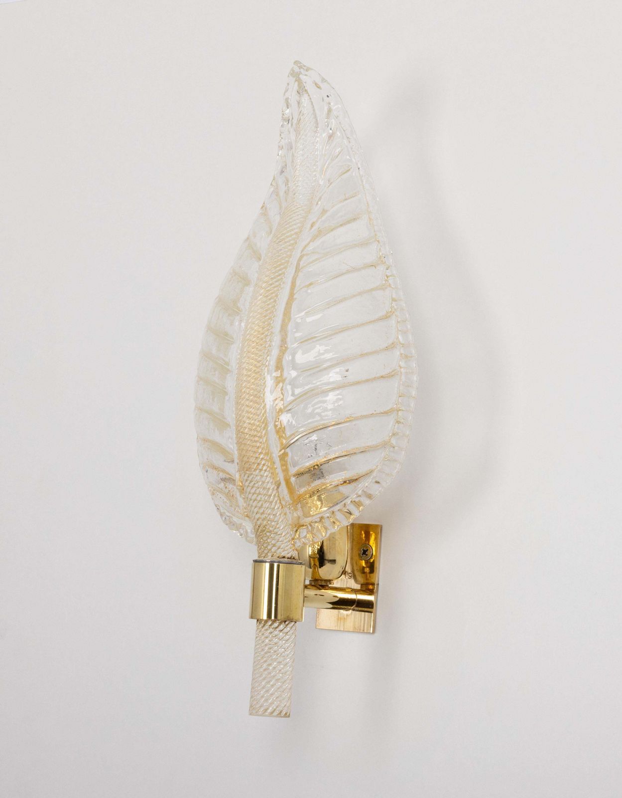 photo furniture Pair Of Murano Glass Wall Sconces By Barovier & Toso, Italy, 1970s