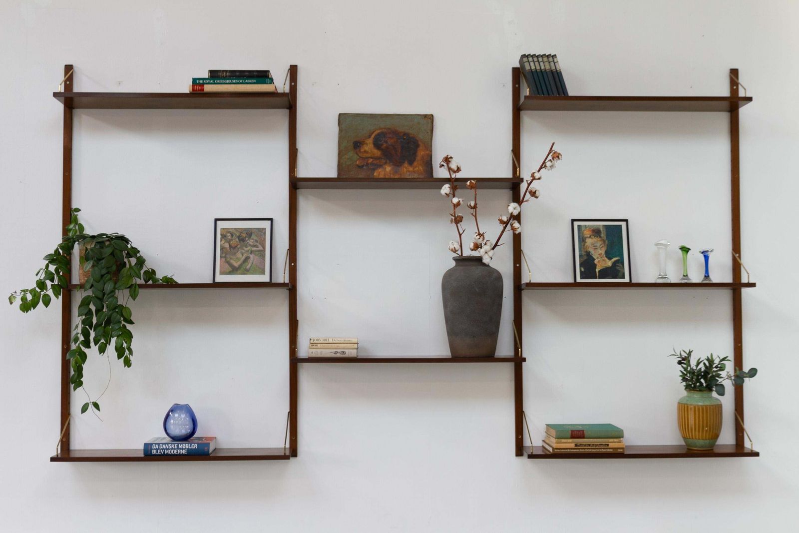Danish Walnut Shelving System Royal By Poul Cadovius For Cado, 1950s. photo furniture