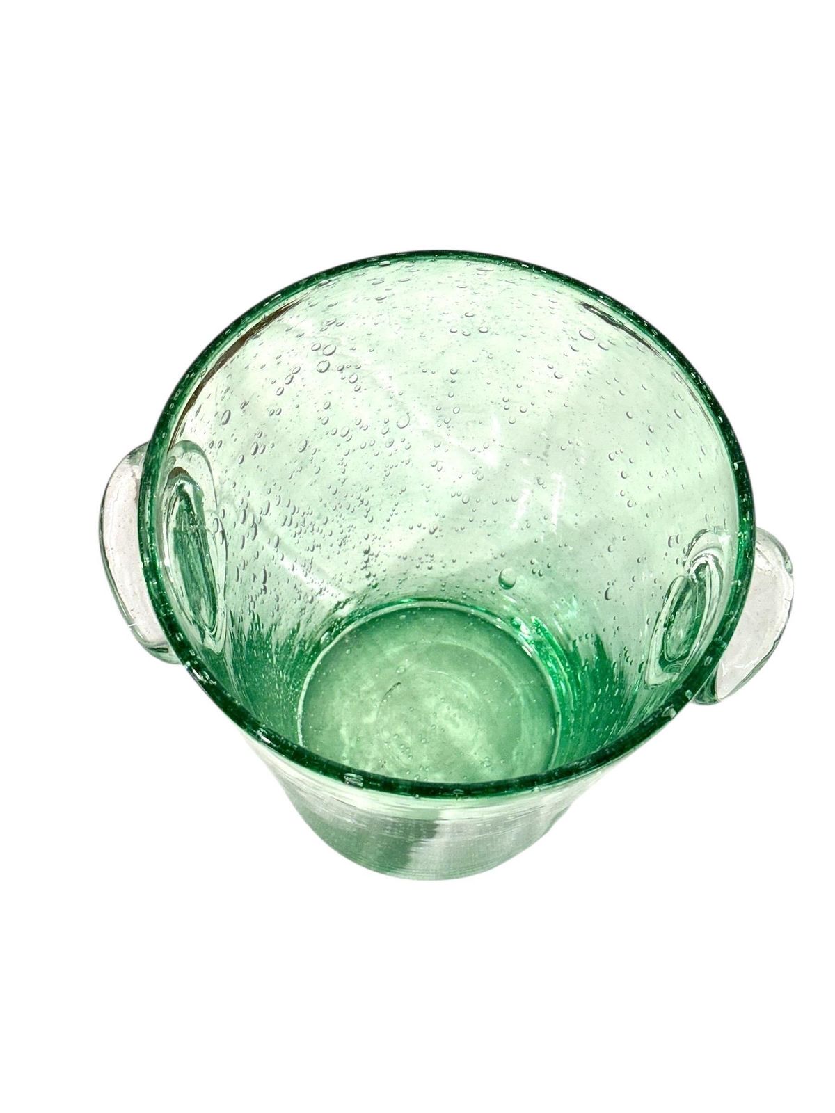 Biot Bubble Glass Champagne Bucket, 20th Century photo buy