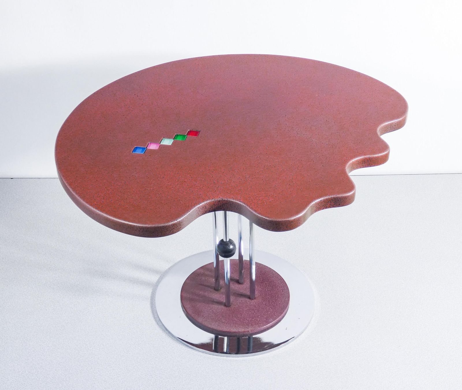 Low Coffee Table, Design Maurizio Salvato For Saporiti. Anni 80 photo for sale
