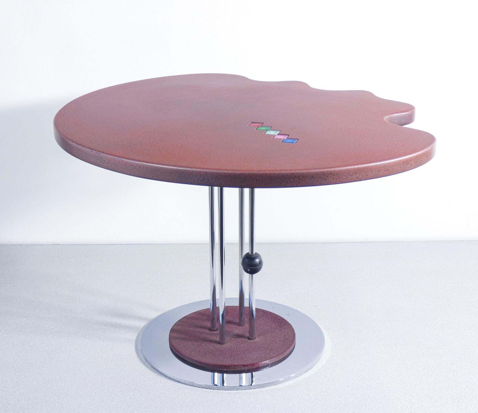 Furniture Low Coffee Table, Design Maurizio Salvato For Saporiti. Anni 80 photo