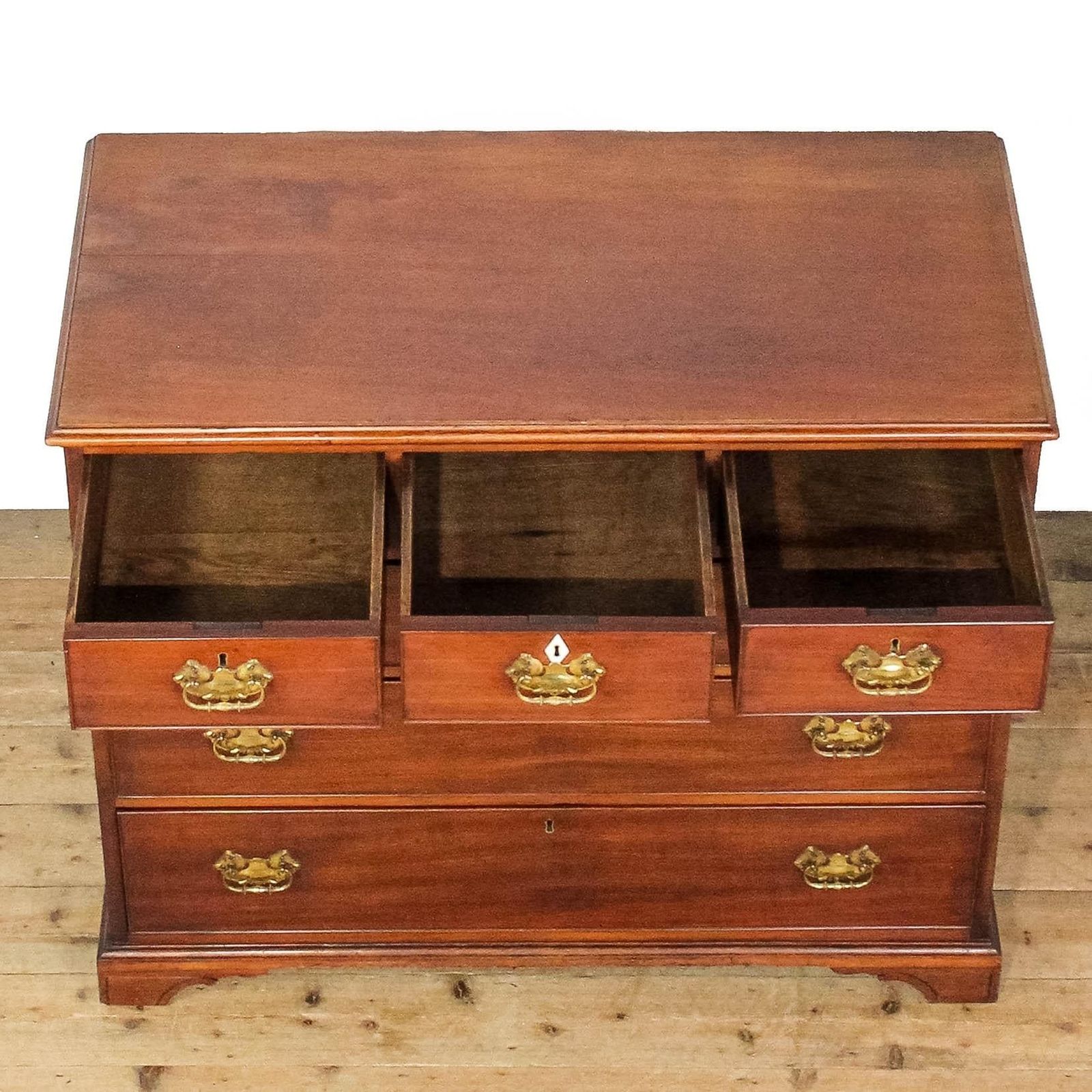 Antique 19th Century Mahogany Chest Of Drawers photo Furniture