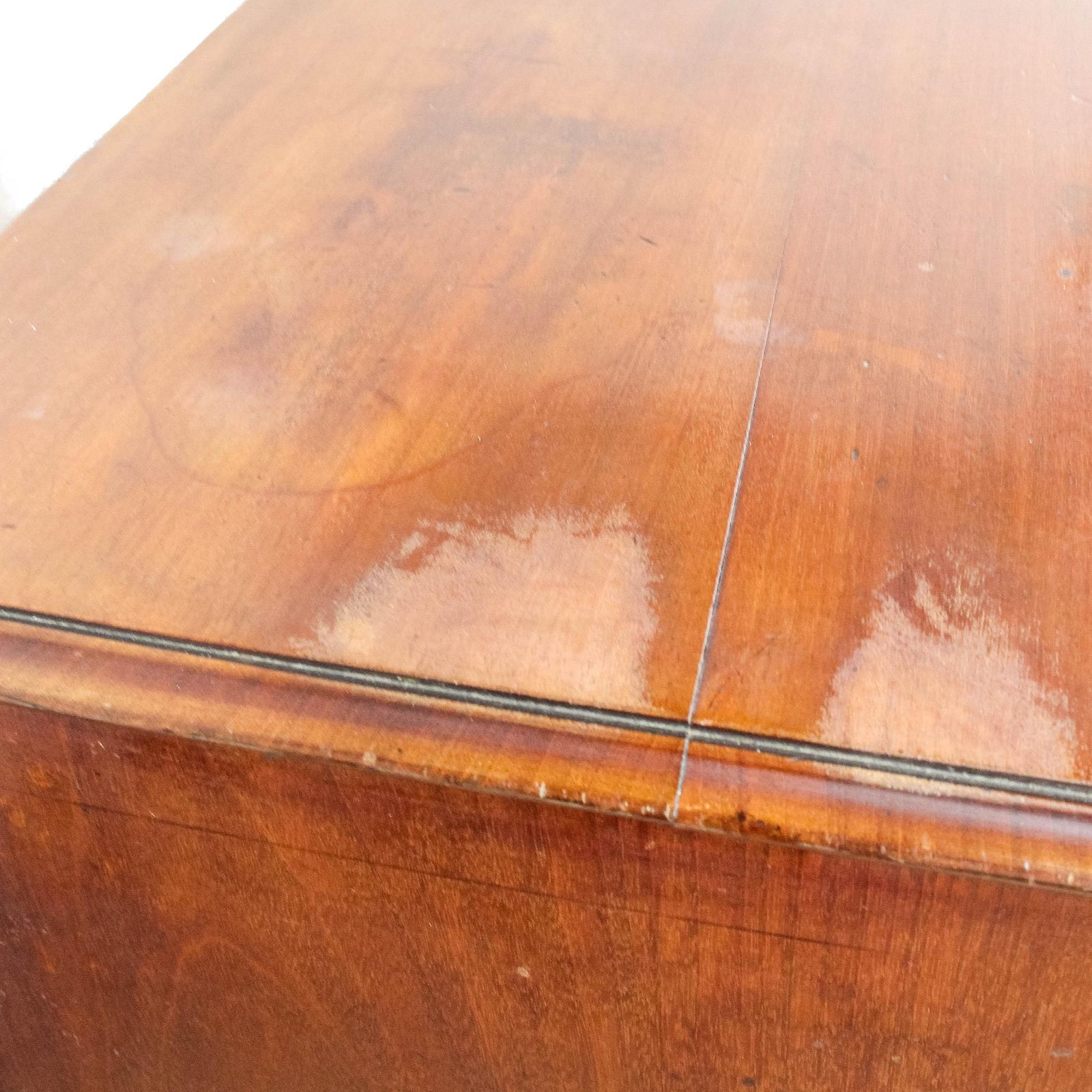 Antique 19th Century Mahogany Chest Of Drawers photo vintage