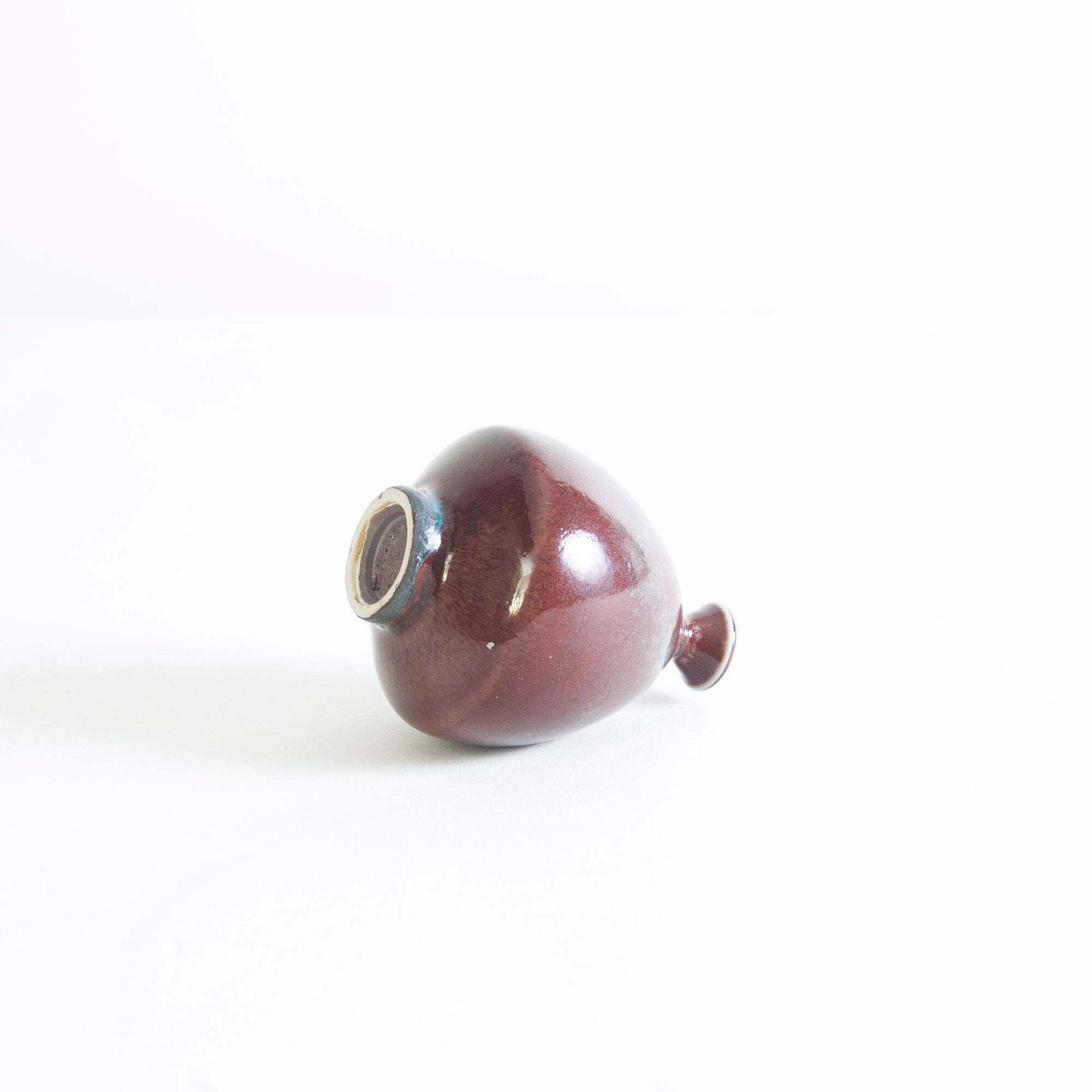 Berndt Friberg Miniature Purple Vase photo Home Decor
