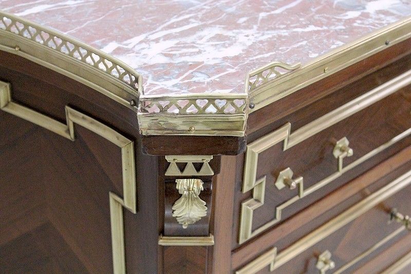 Small Chest Of Drawers Louis XVI, 19th Century photo for sale