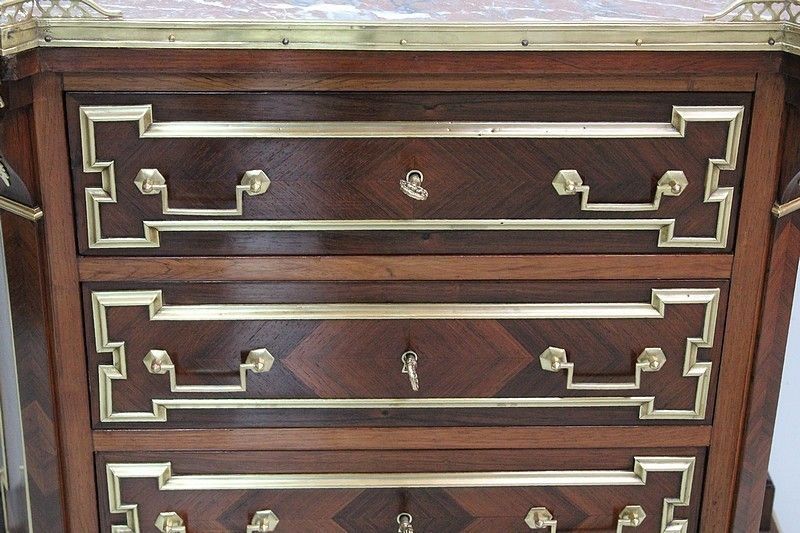Small Chest Of Drawers Louis XVI, 19th Century photo Furniture