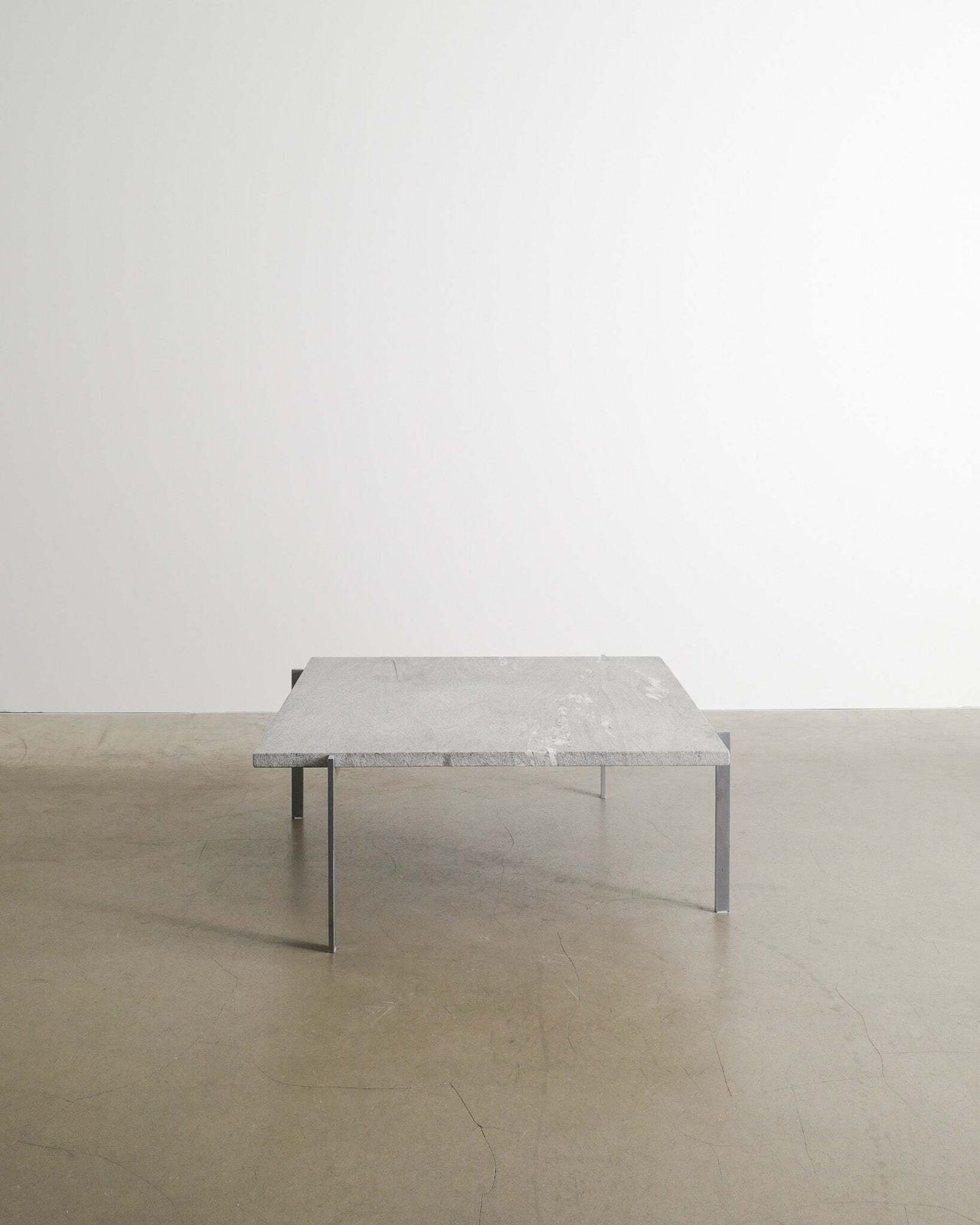 Poul Kjaerholm "Pk61" Coffee Table In Cipollini Marble & Steel By E. Kold, 1960s