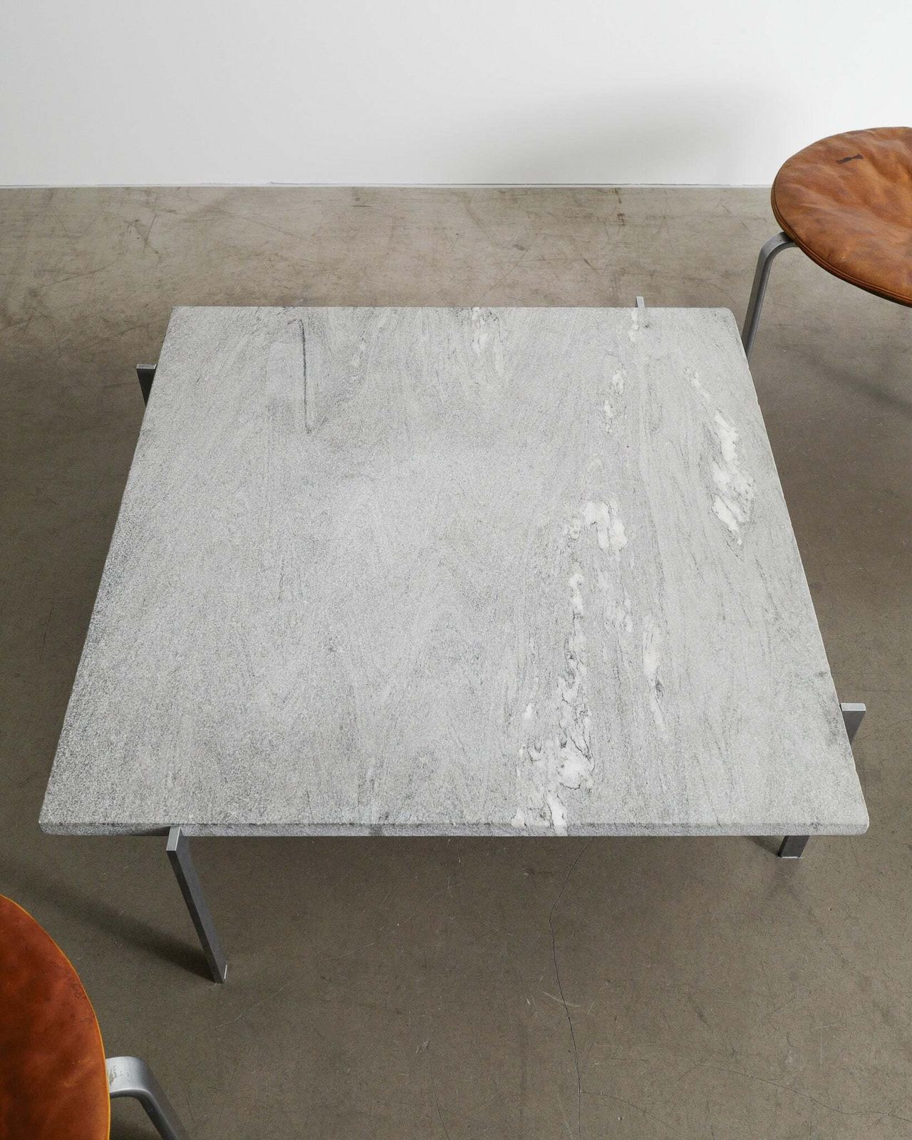 Poul Kjaerholm "Pk61" Coffee Table In Cipollini Marble & Steel By E. Kold, 1960s photo 12500.0