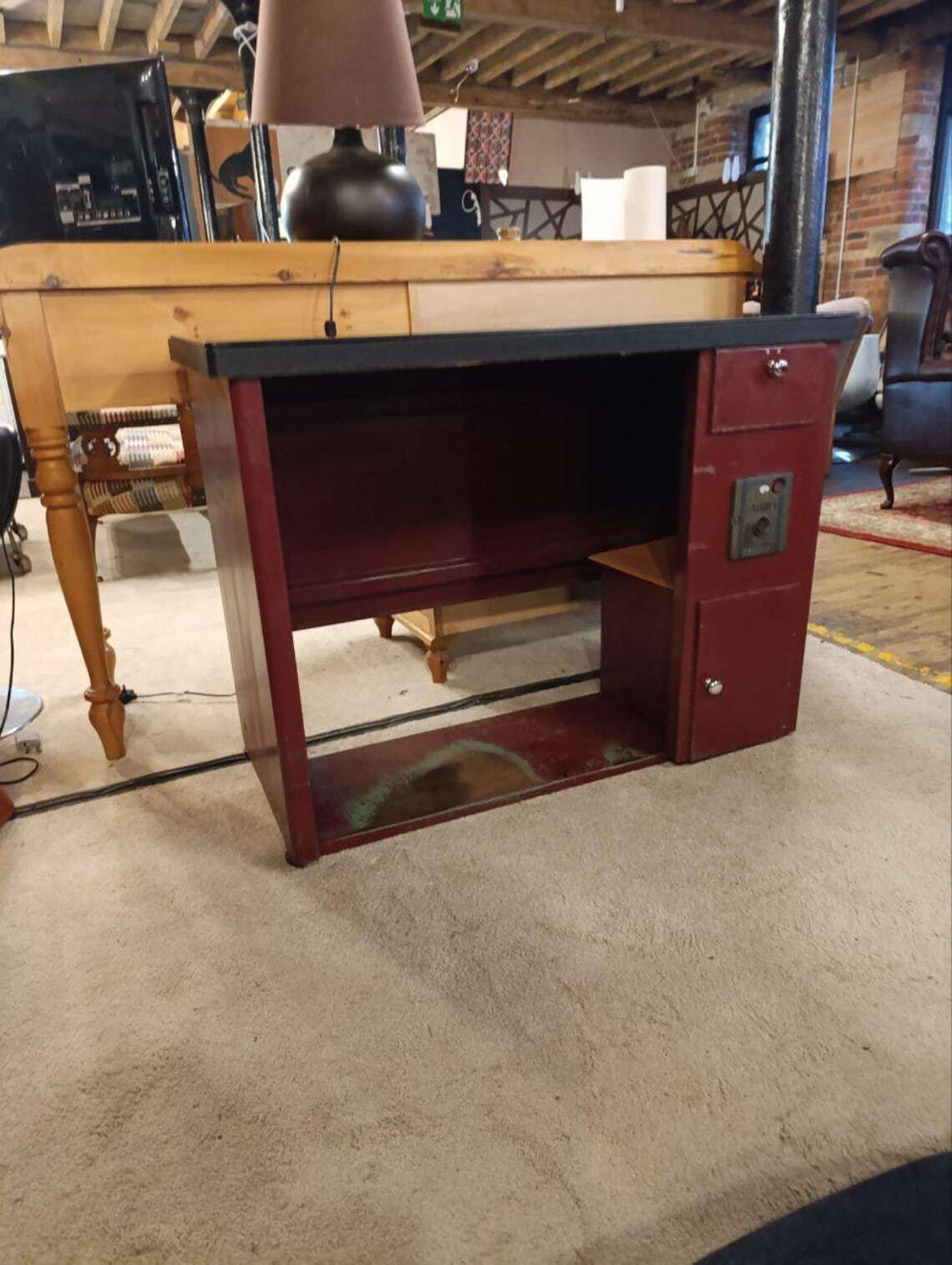 British Industrial Control Desk By British United Shoe Machinery Company, C 1930s–1950s photo furniture