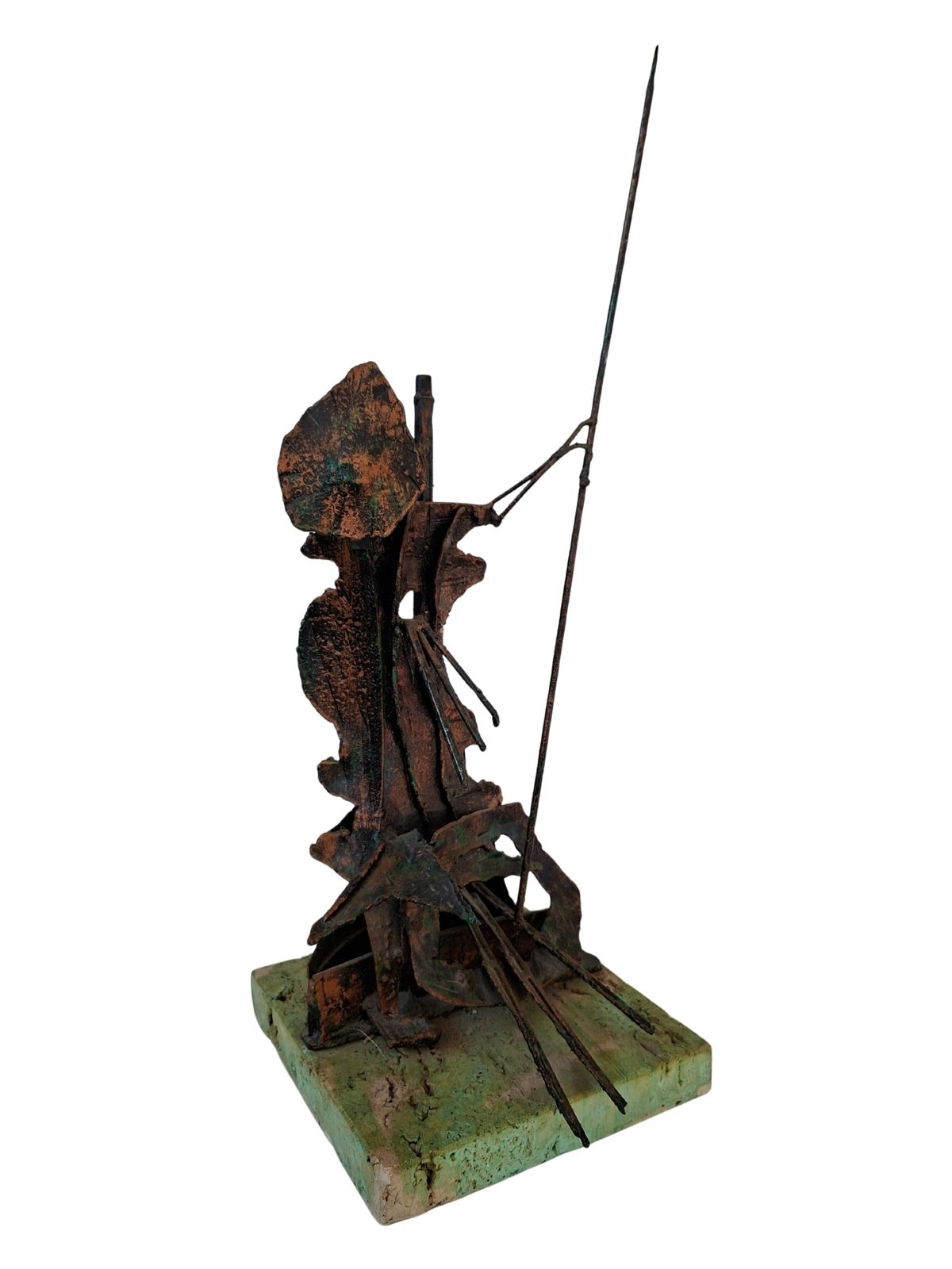 Scultura Brutalista "Don Chisciotte" In Rame – Un’icona Di Design Mid Century