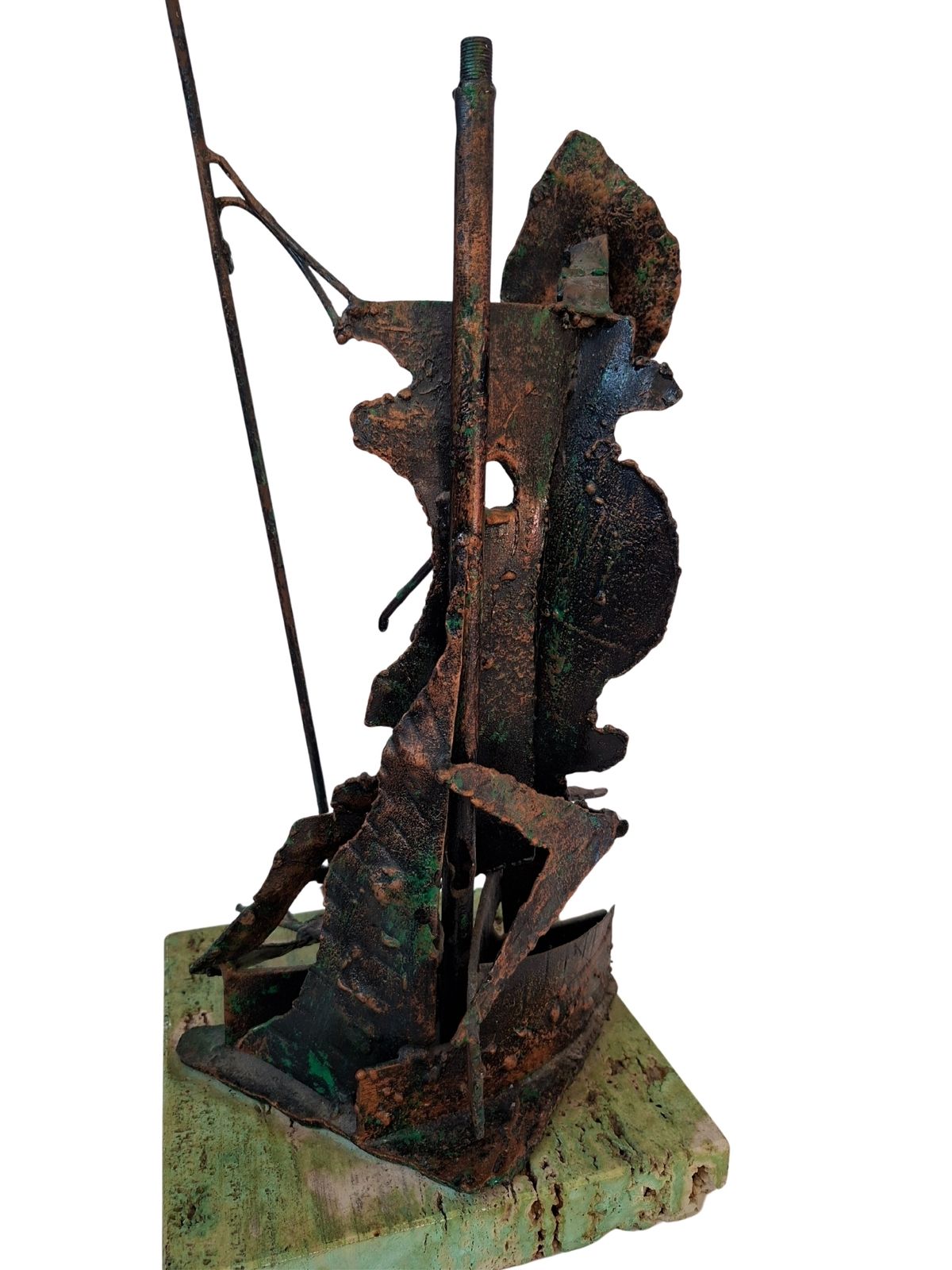 Scultura Brutalista "Don Chisciotte" In Rame – Un’icona Di Design Mid Century photo 5639.76