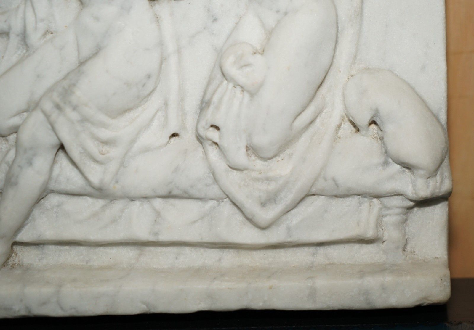 Stunning Antique Marble After Alcibiades With The Courtesans Roman Influence photo buy