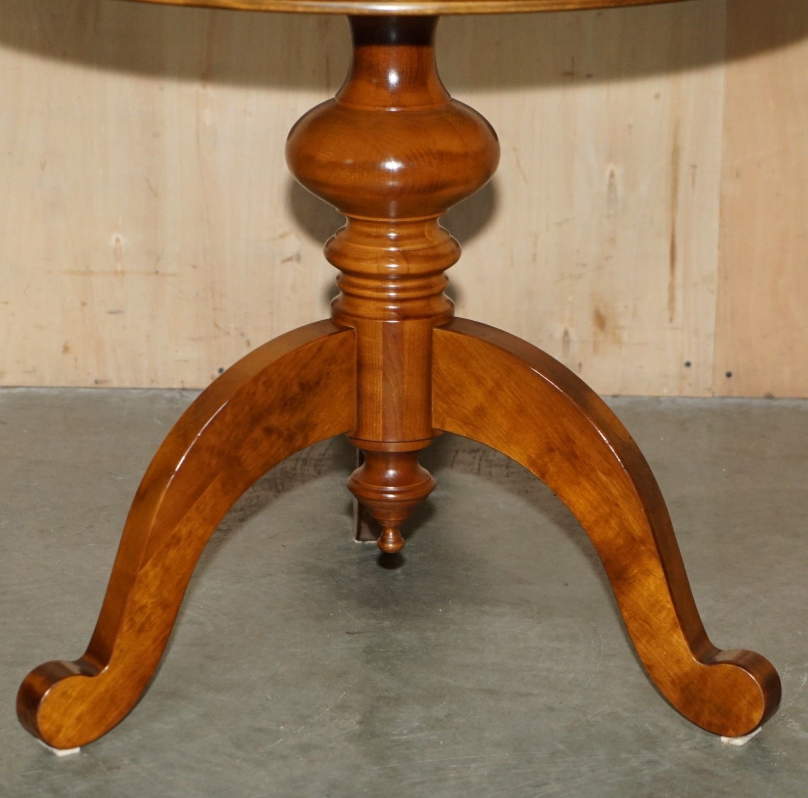 Lovely Grange Paris Bought From Harrods London Cherry Wood Occasional Table photo vinterior