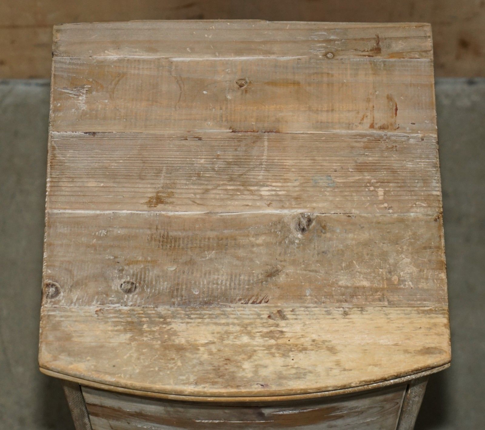 Vintage Loaf Recliamed Hardwood Side End Table Wine Nightstand Table Drawers photo Furniture