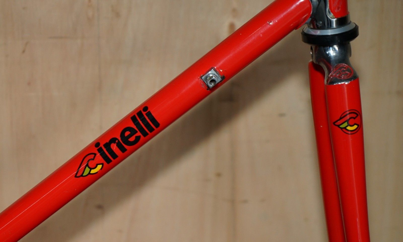 Vintage 1990's Cinelli Supercorsa Columbus Slx New 54cm Road Bike Frameset photo furniture