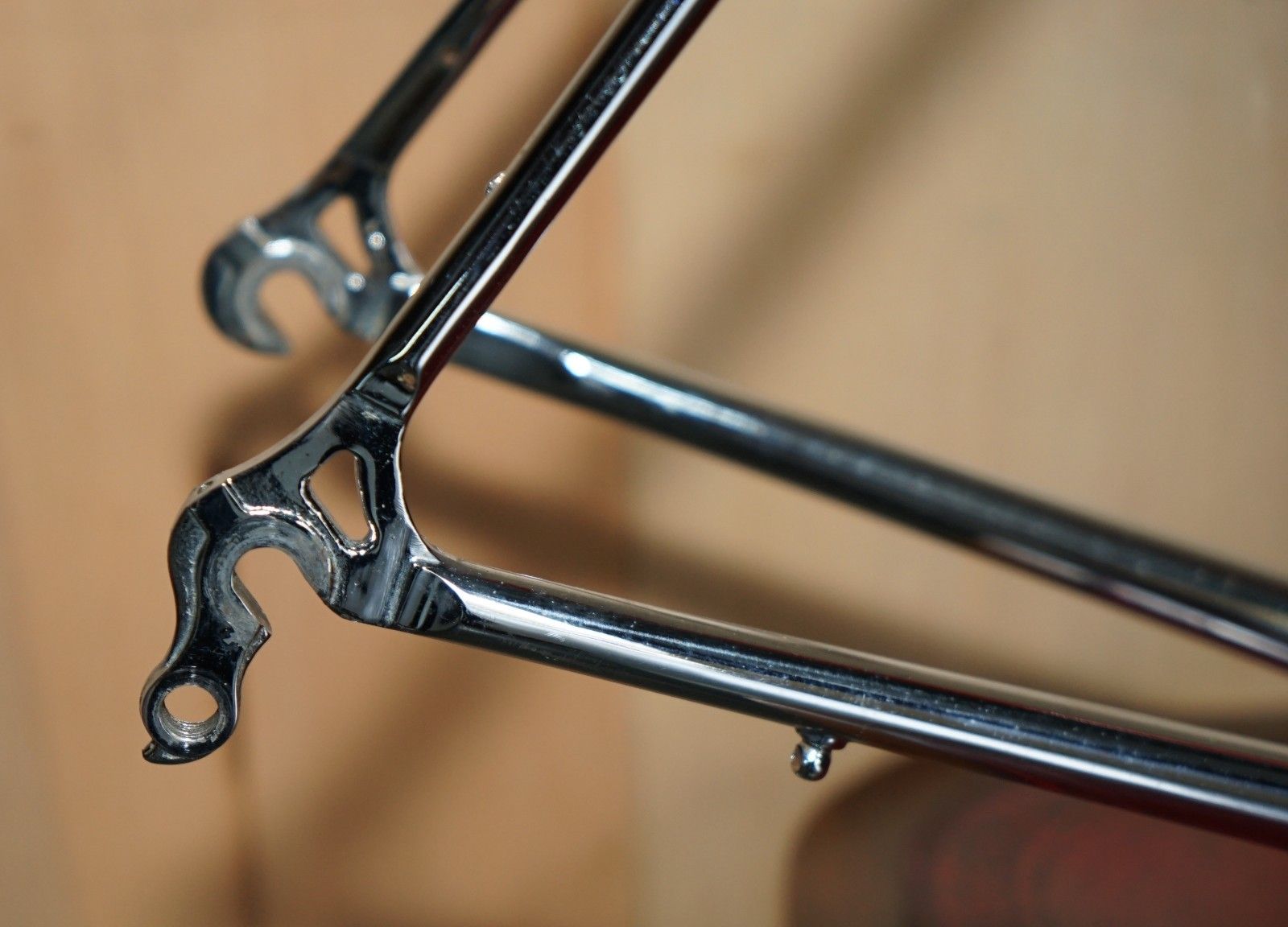 1350.0 Vintage 1990's Cinelli Supercorsa Columbus Slx New 54cm Road Bike Frameset photo
