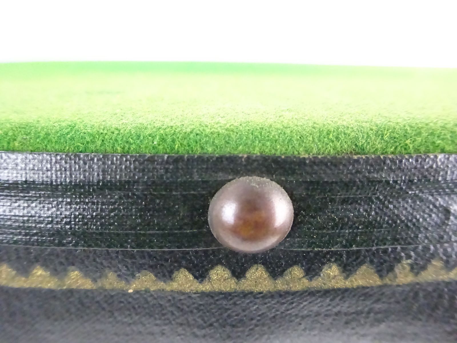 Victorian Ebonised Baize Top Bobbin Gypsy Table photo Furniture