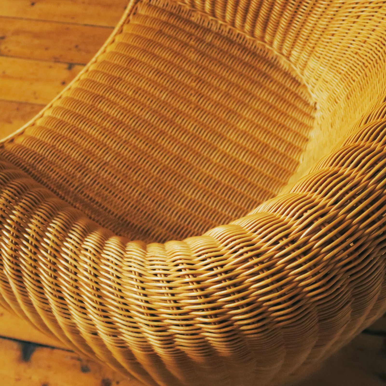 photo furniture 'King Tubby' Wicker Chair By Miki Astori For Driade