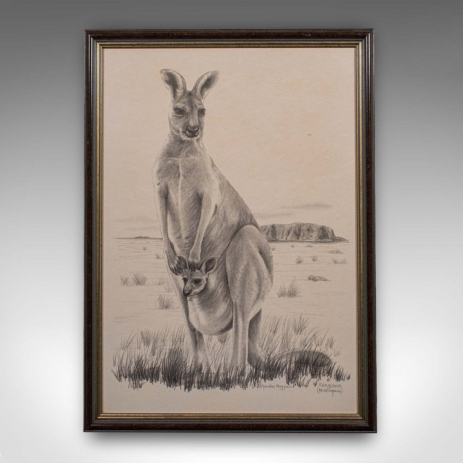 photo furniture Vintage Wildlife Picture Trio, Australian Interest, Framed Prints, Animal Art