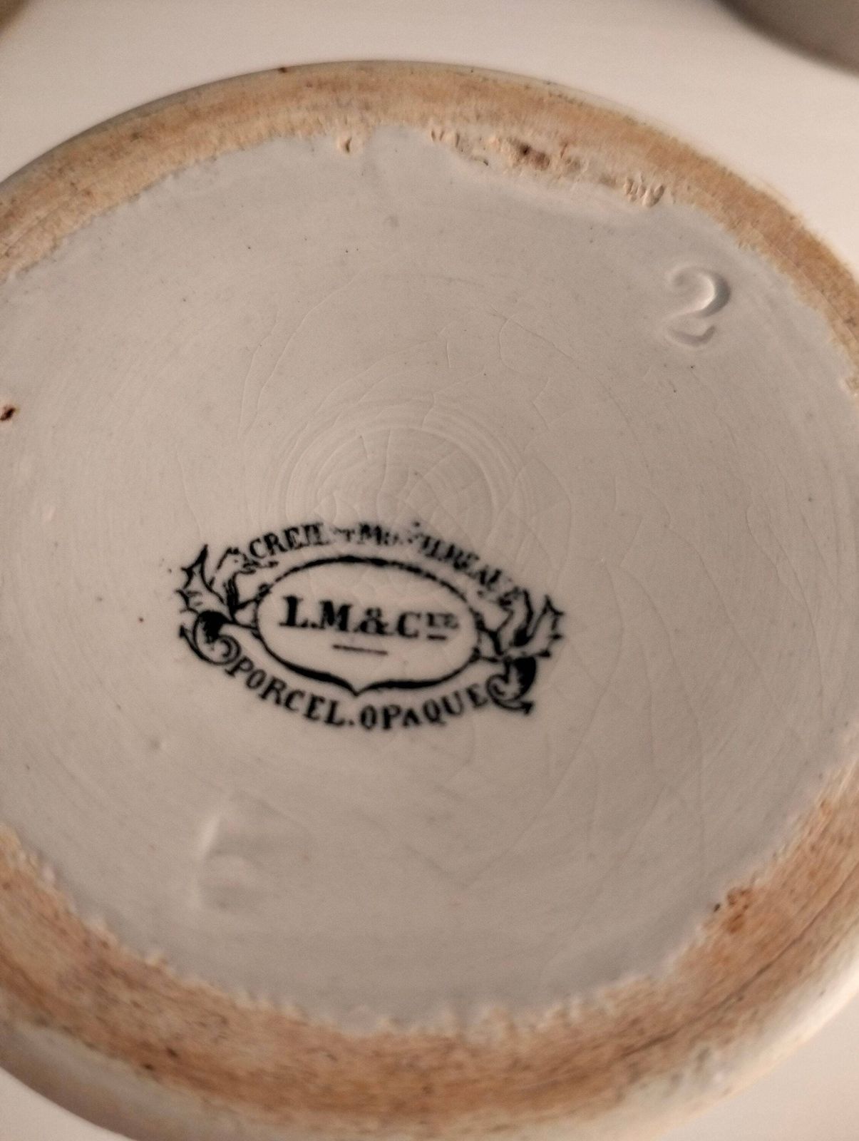 photo for sale French Antique Dijon Mustard Jar, Vintage Grey Advertising Pot