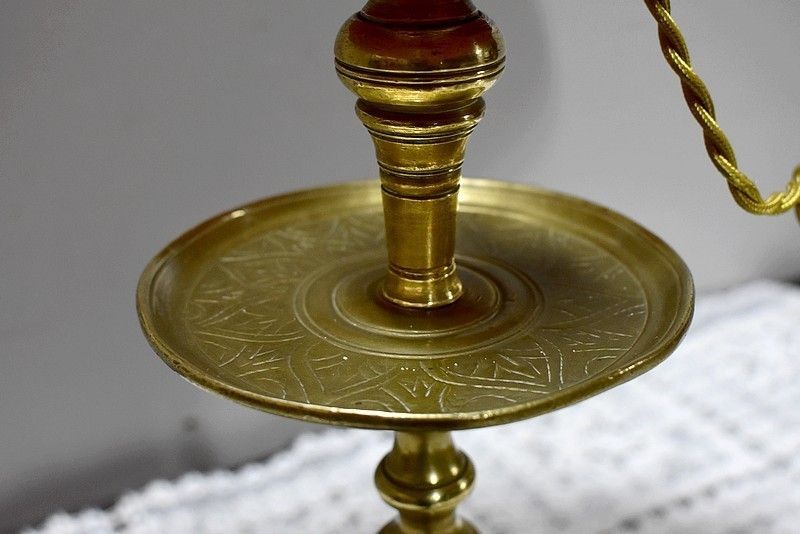 Lamp Taste Louis XIV, 19th Century photo Lighting