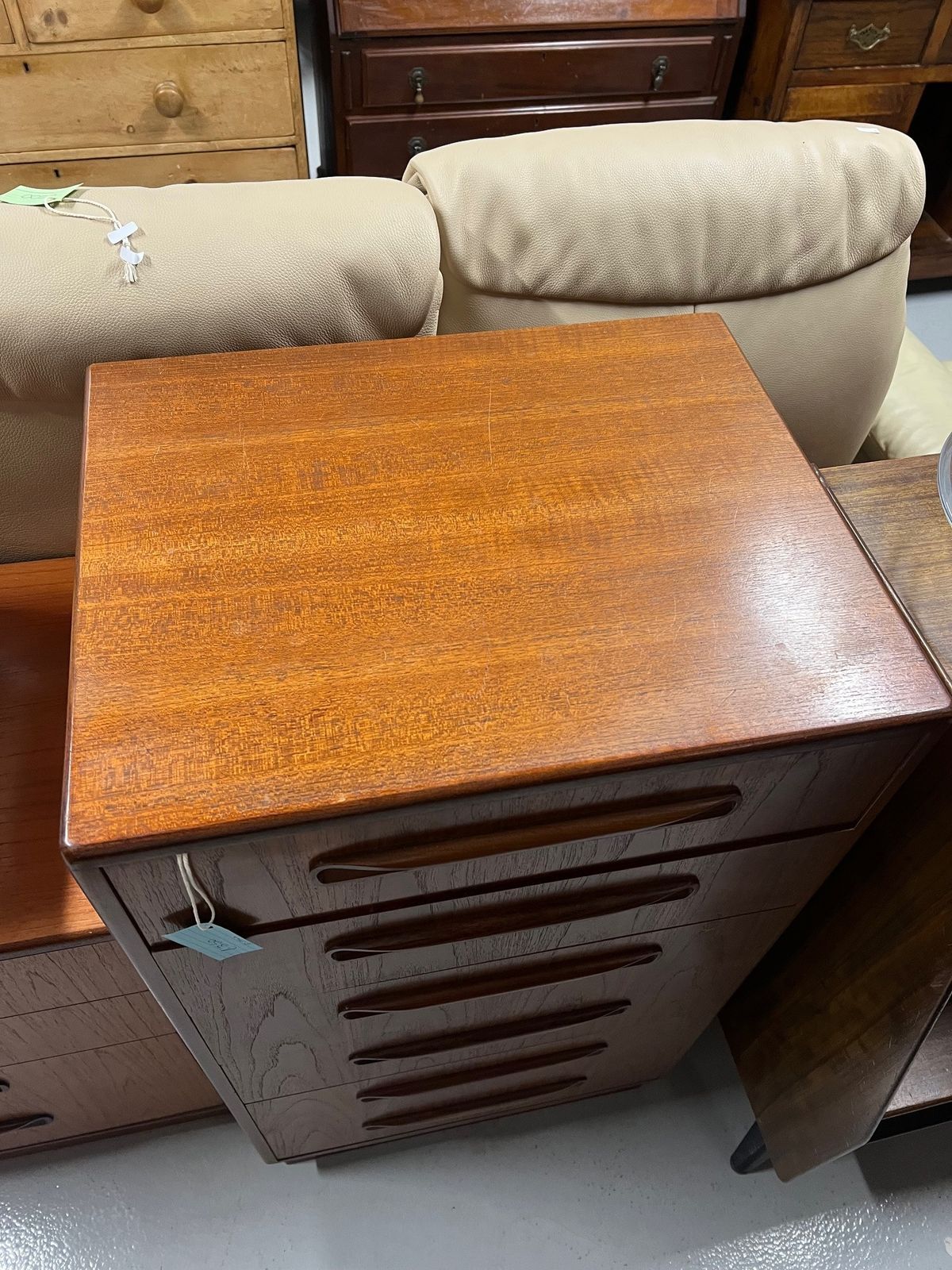 G Plan Chest Of 6, 1960s, Teak photo vintage