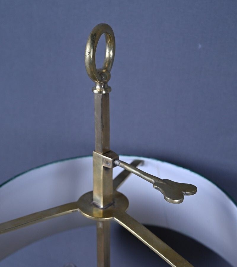 photo furniture Brass Bouillotte Lamp, Empire Style – Late 19th Century