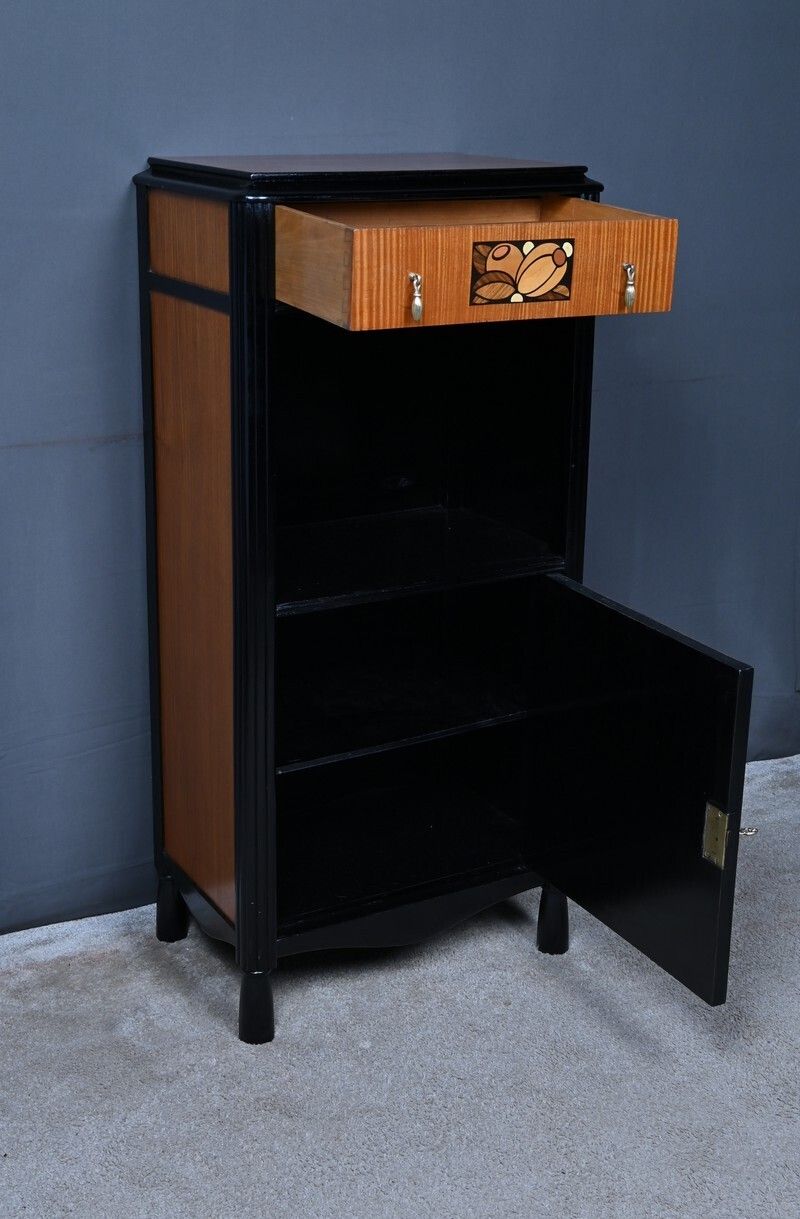 Marquetry Sideboard In The Style Of Louis Süe & André Mare, Art Deco – 1940 photo Furniture