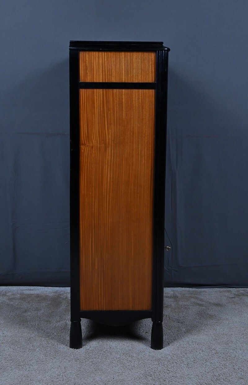 photo buy Marquetry Sideboard In The Style Of Louis Süe & André Mare, Art Deco – 1940