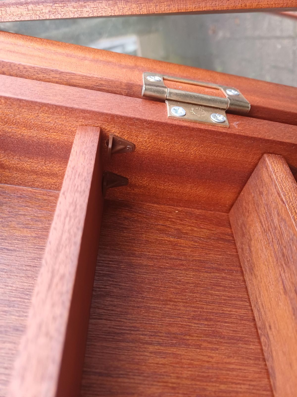 Vintage 1980s Solid Mahogany Glazed Display Collectors Collector Cabinet With 11 Shelves Wall Toughened Glass Door Free Hand Delivery photo vintage
