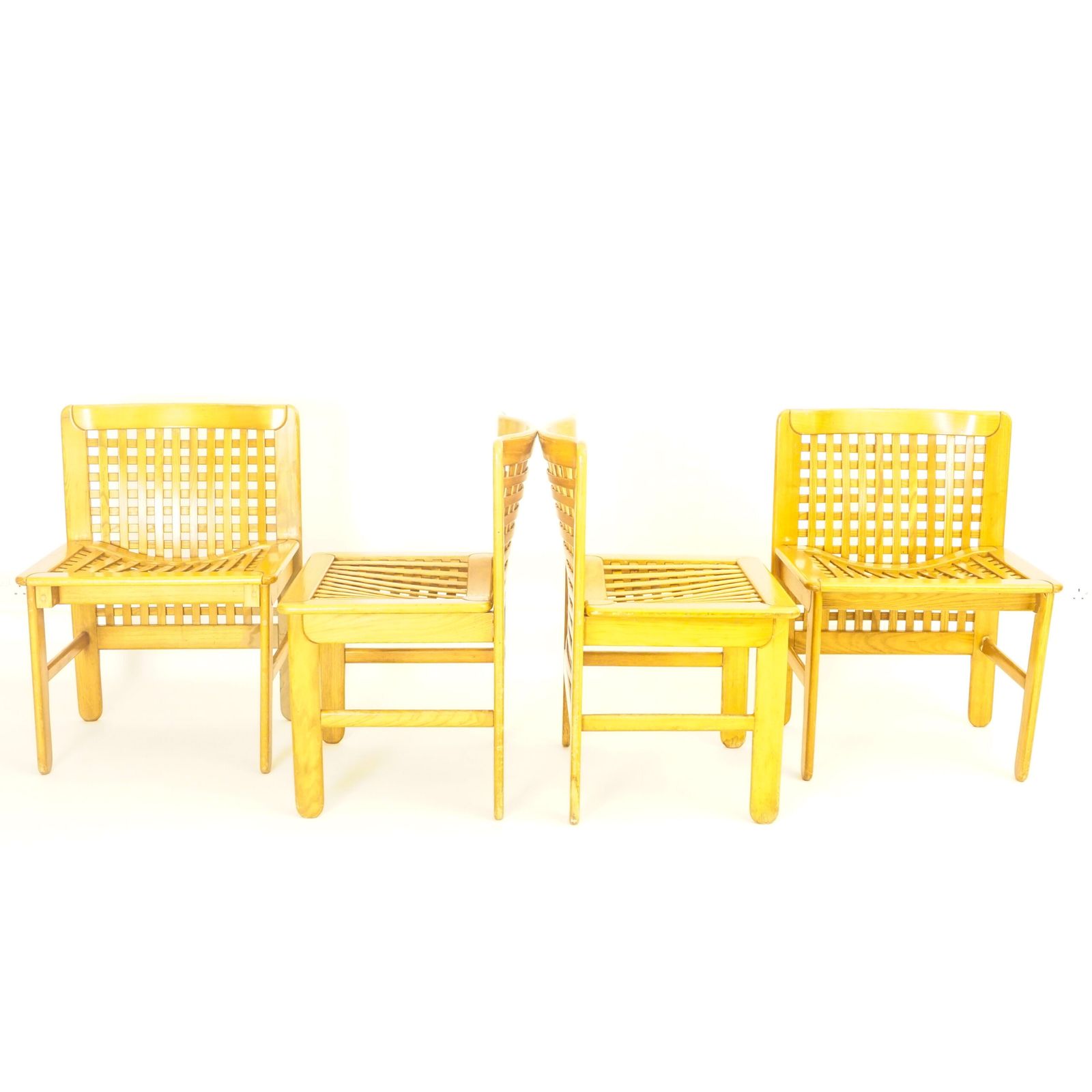 Set Of Four Chairs By Titina Ammannati And Giampiero Vitelli, 1970 photo Furniture