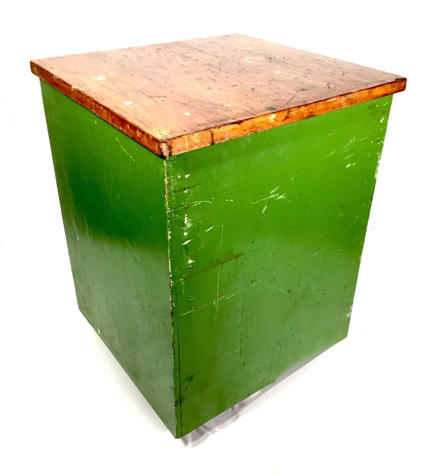 Antique Industrial Wooden Filling Cabinet / Storage Drawers Cabinet C.1930 photo vintage