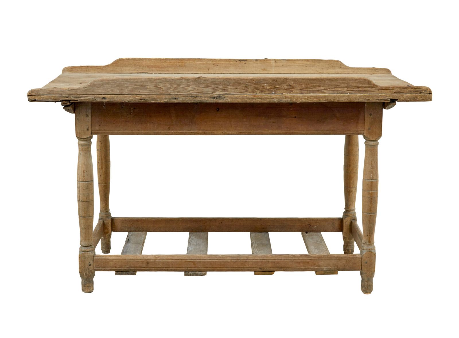 photo furniture 19th Century Swedish Pine Bakers Table