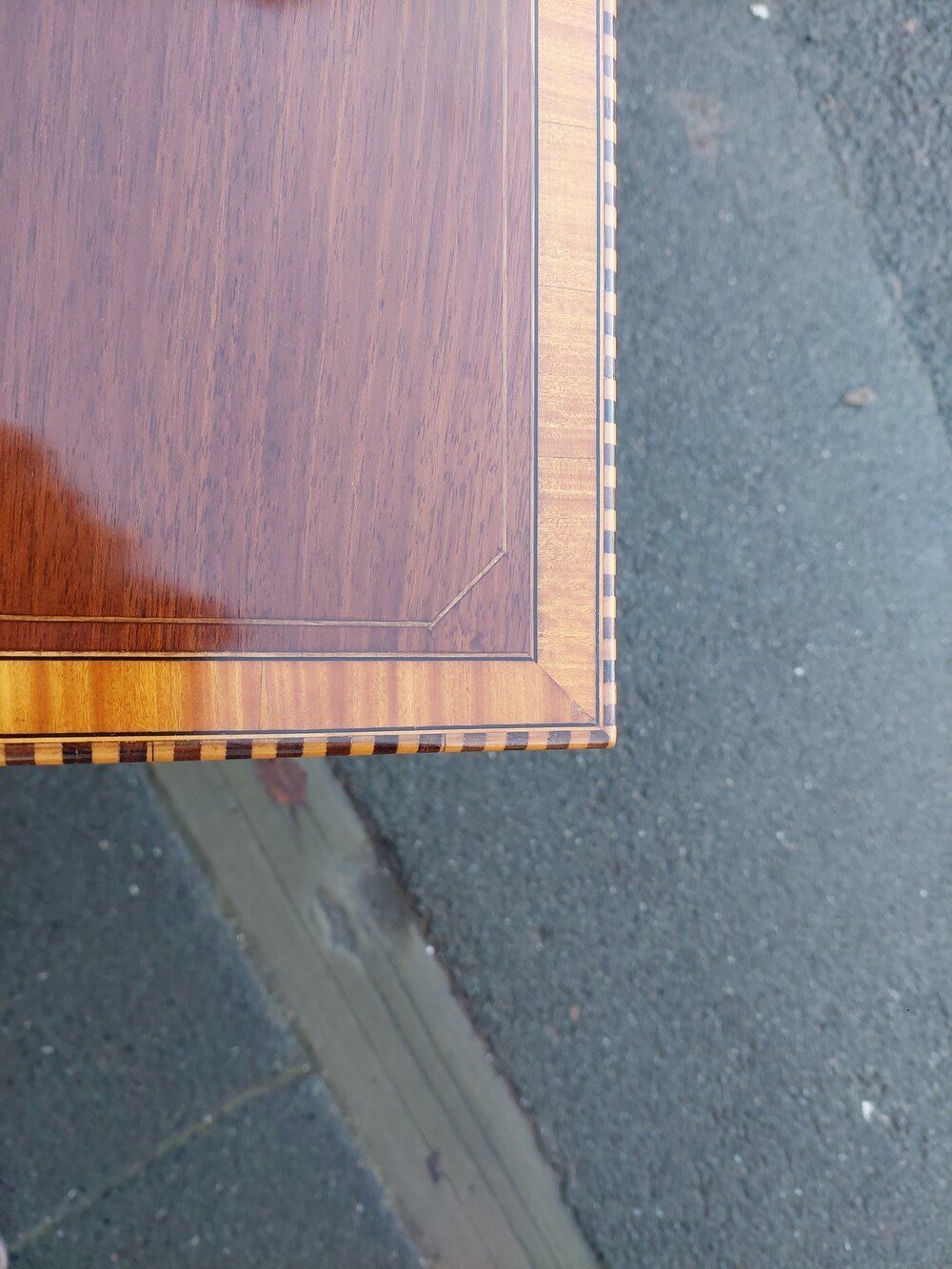 Edwardian Inlaid Mahogany Occasional Table photo Furniture