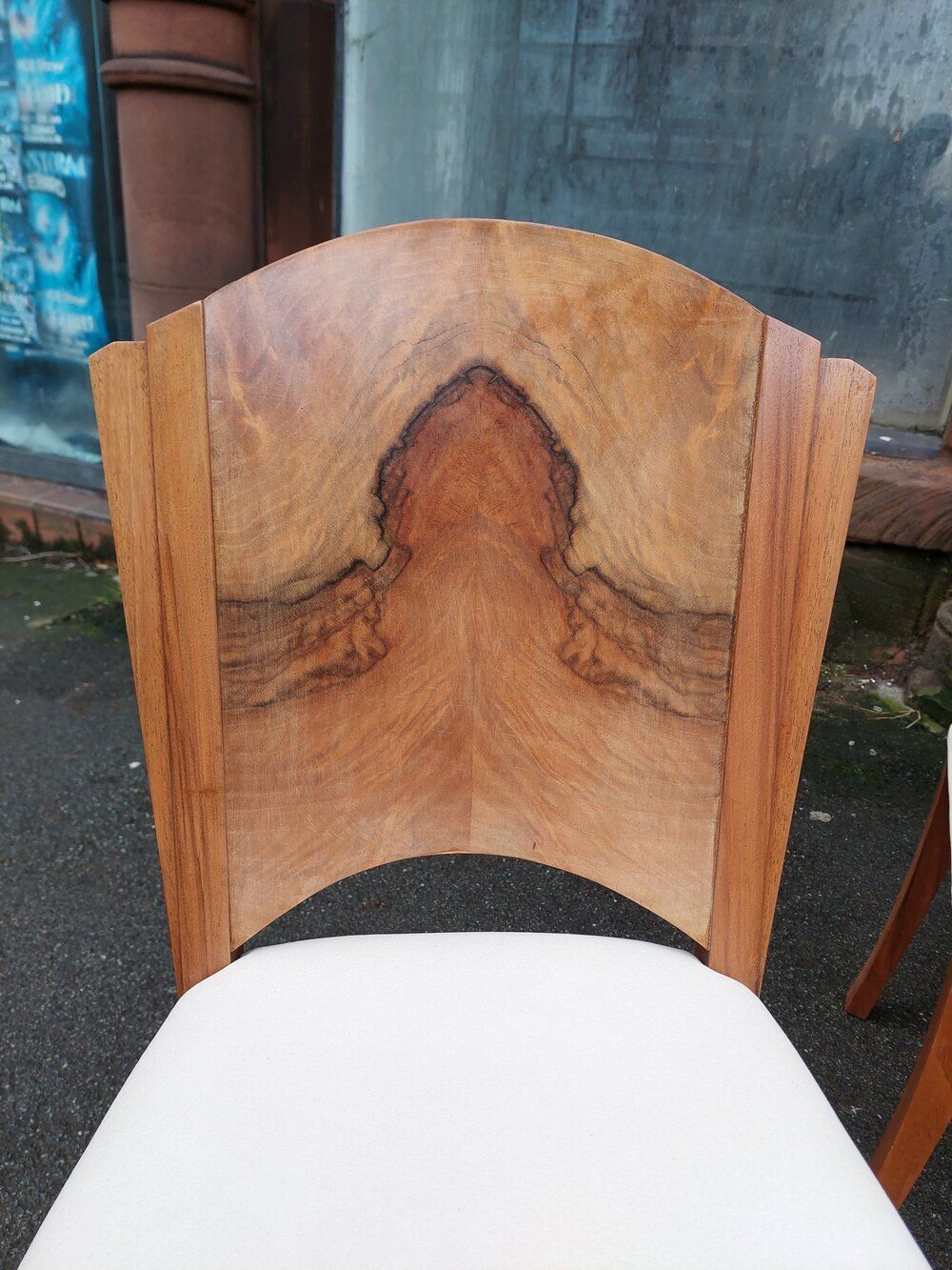 Art Deco Black Walnut Dining Suite To Seat Six photo furniture