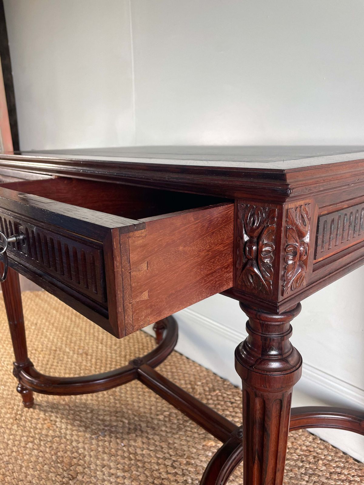 Antique French Writing Desk, 1800s photo Furniture