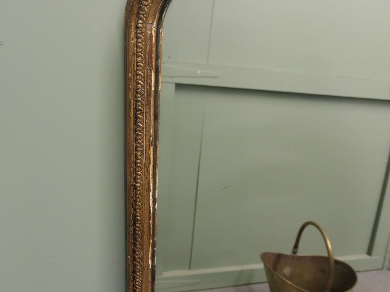 Very Large Victorian Overmantel Mirror photo Home Decor
