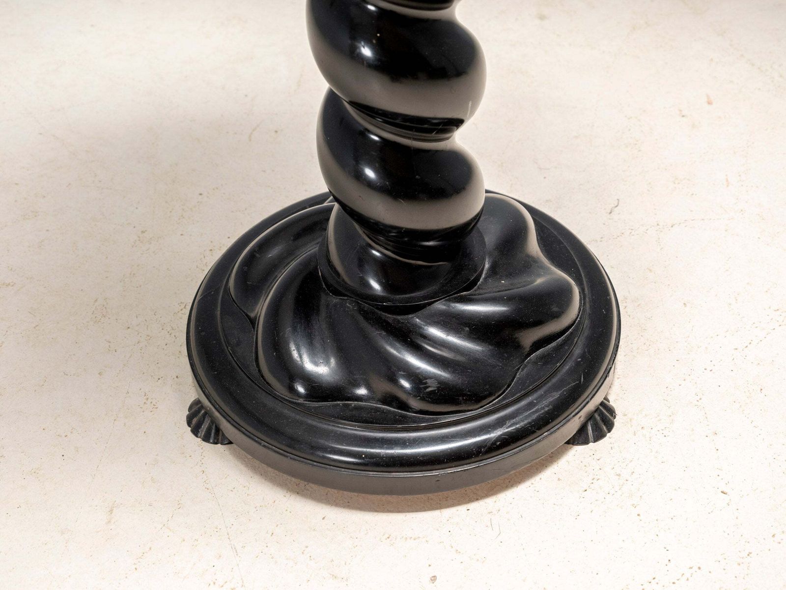 Baroque Inspired Flower Pedestal, Walnut, Central Europe, 1920sh photo buy