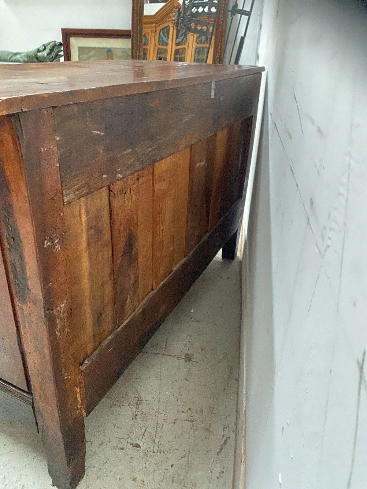 Louis XIV Solid Cherry Dresser 18th Century photo vinterior