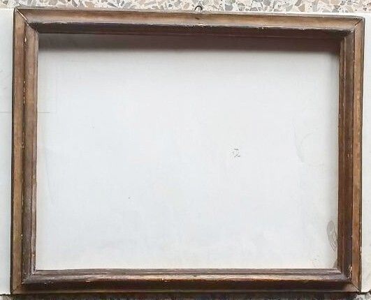 Antique Tuscan Lacquered And Gilded Frame From The 18th Century photo furniture