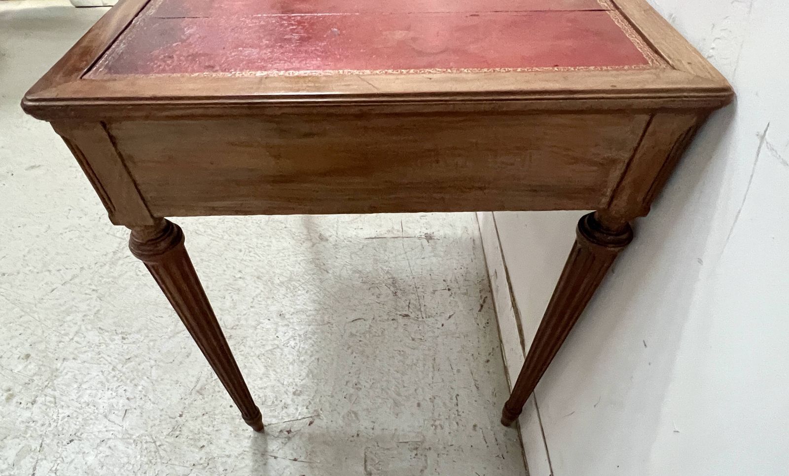 Louis XVI Style Desk In Stained Beech, 20th Century. photo buy