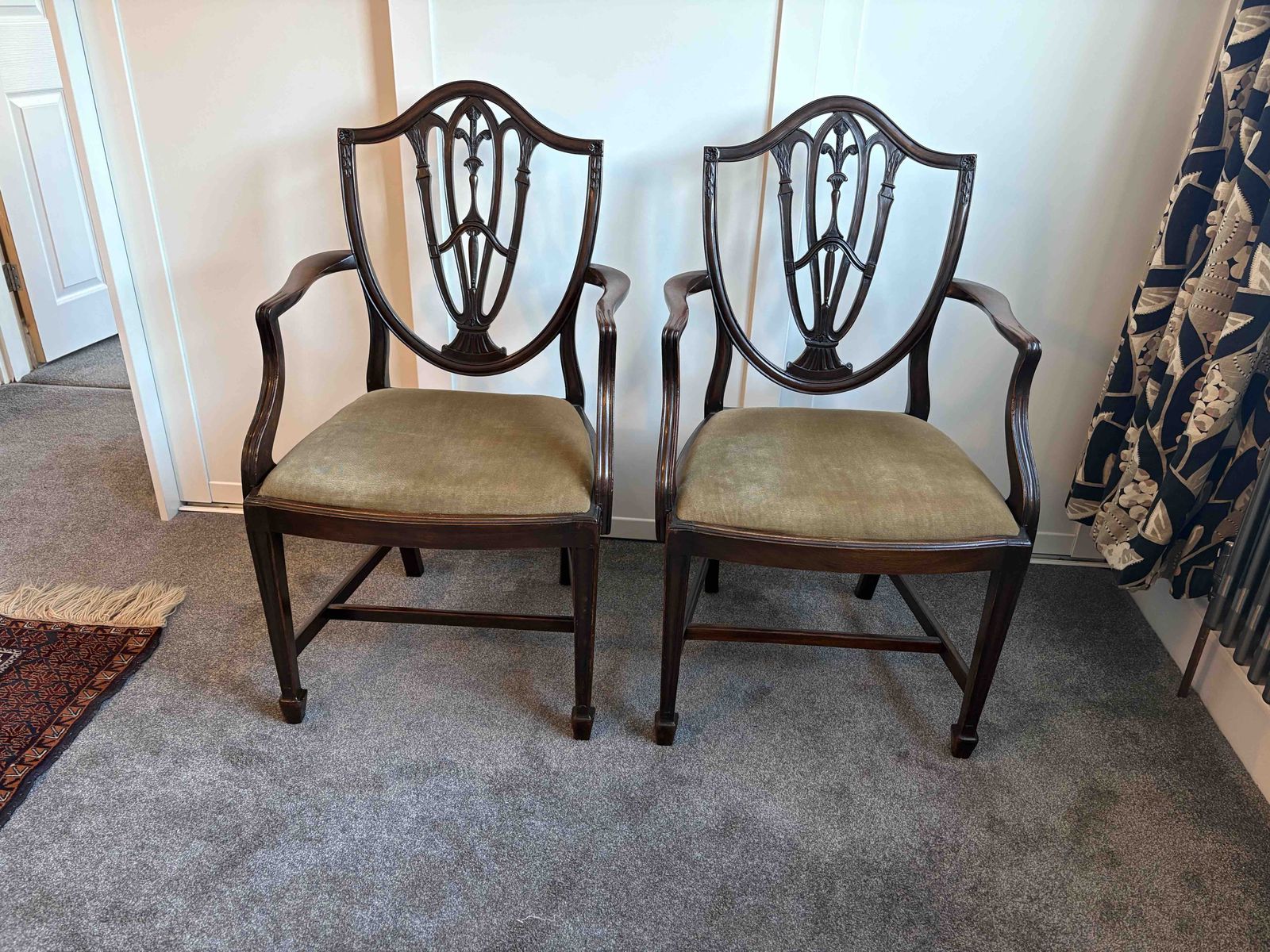 Vintage Dining Chairs, Chippendale Revival By Thomas Clarkson And Sons Ltd Wolverhampton Set Of Six   Sturdy And Comfortable photo furniture